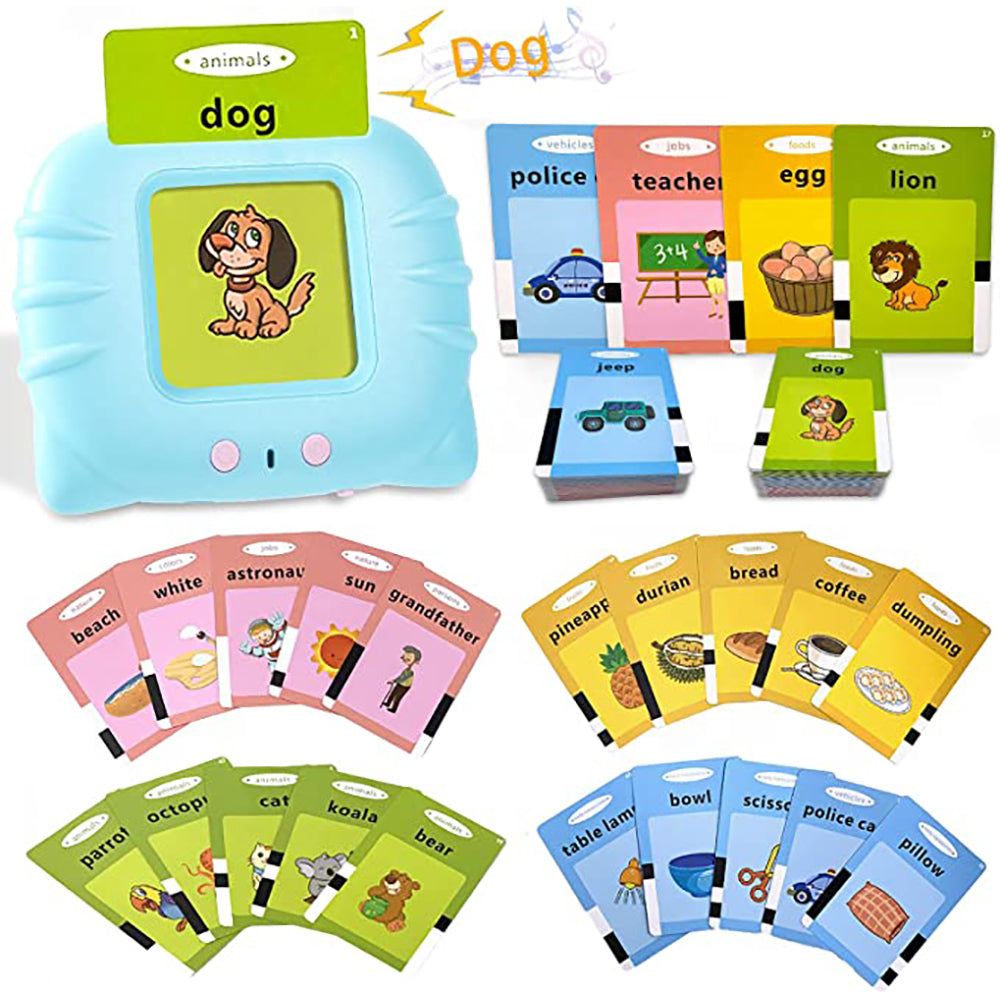 Audible Flash Cards Machine Learning Toy - USB Rechargeable
