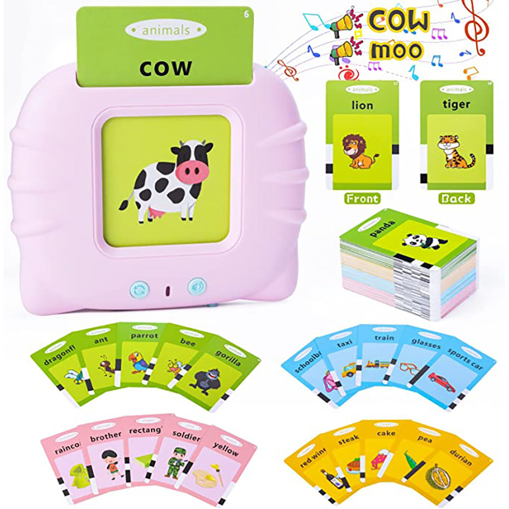 Audible Flash Cards Machine Learning Toy - USB Rechargeable