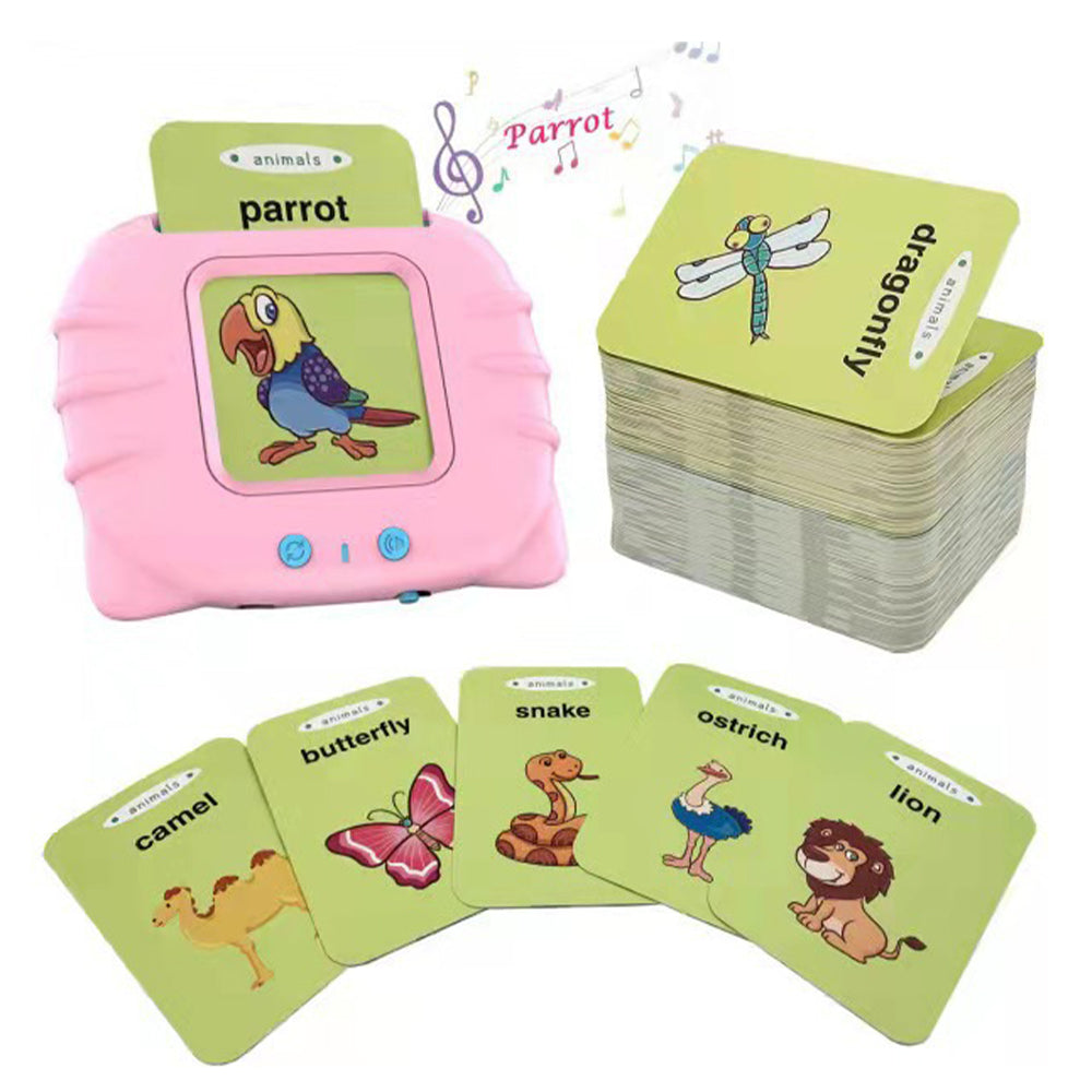 Audible Flash Cards Machine Learning Toy - USB Rechargeable