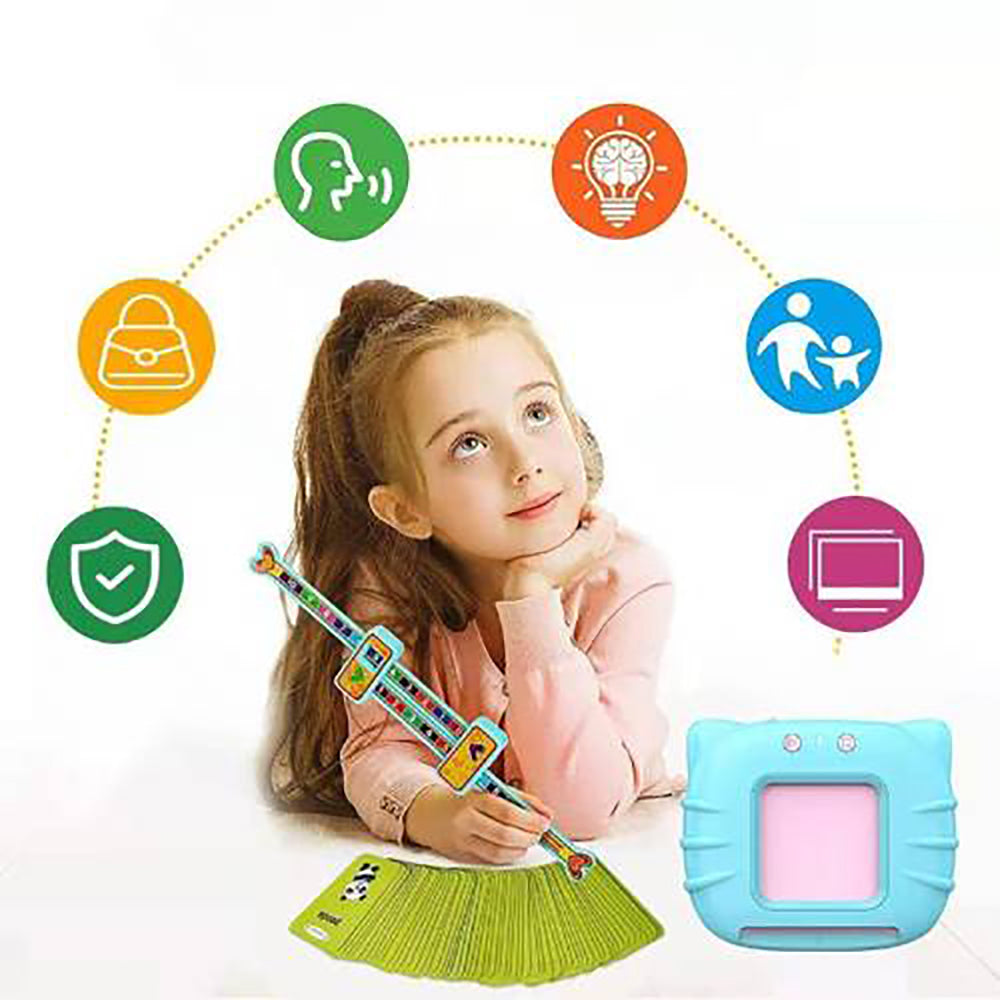 Audible Flash Cards Machine Learning Toy - USB Rechargeable