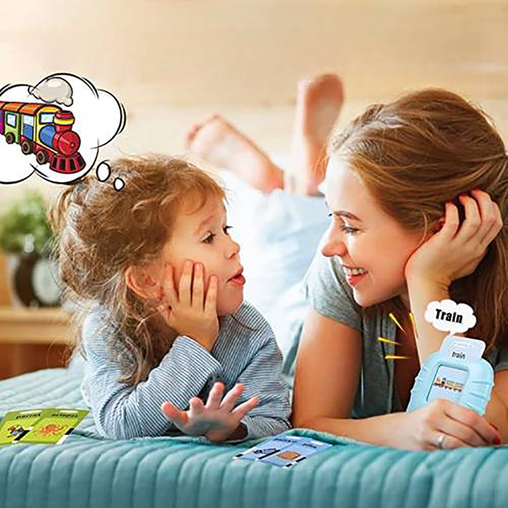 Audible Flash Cards Machine Learning Toy - USB Rechargeable