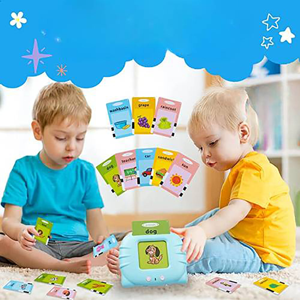Audible Flash Cards Machine Learning Toy - USB Rechargeable