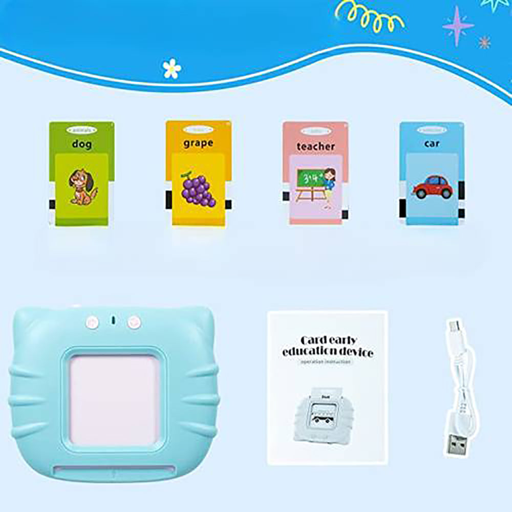 Audible Flash Cards Machine Learning Toy - USB Rechargeable