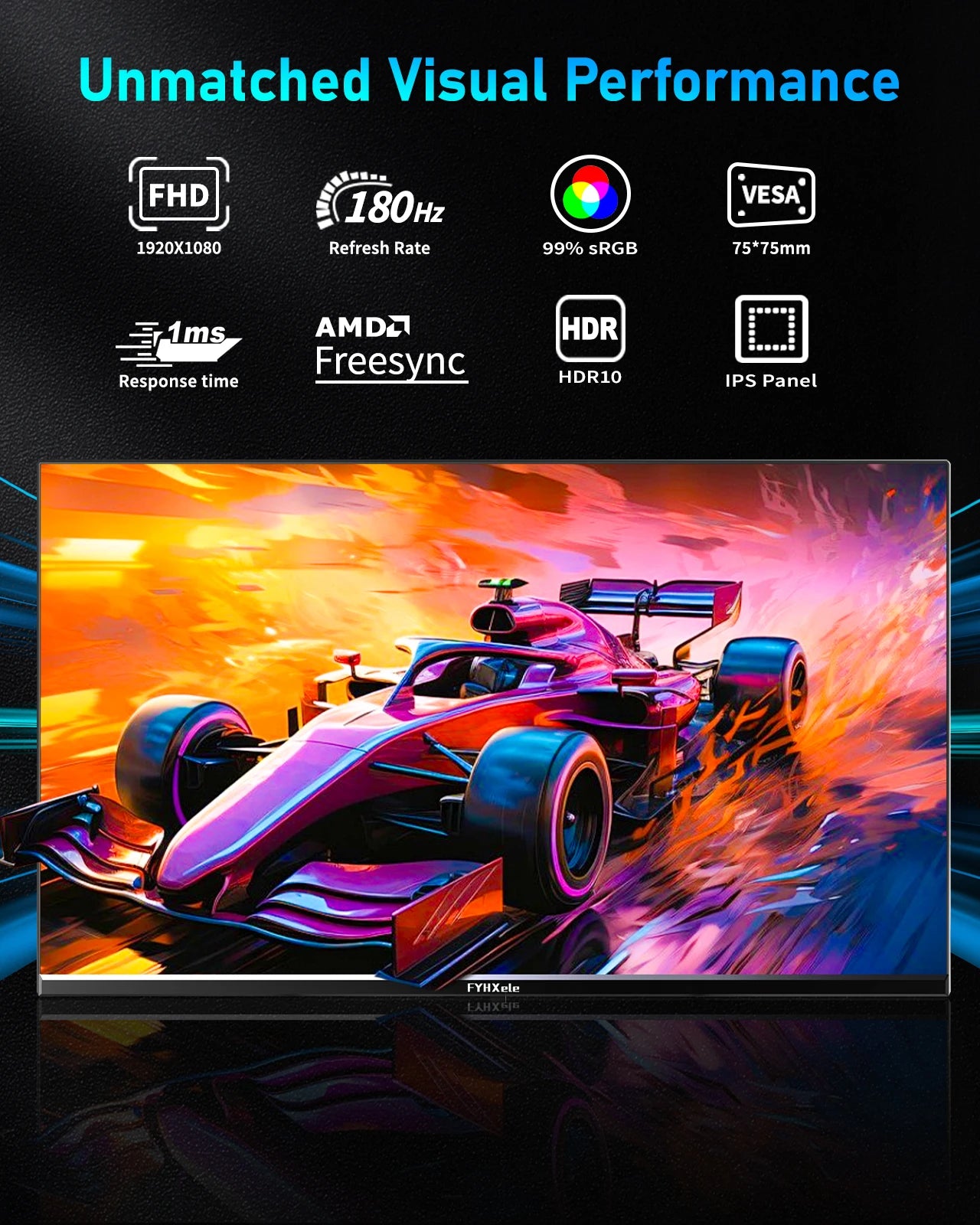 24Inch 180Hz Gaming Monitor LCD