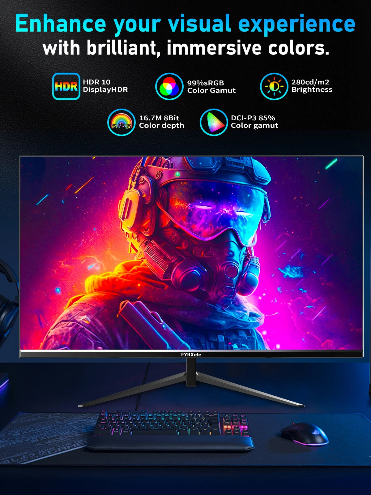24Inch 180Hz Gaming Monitor LCD