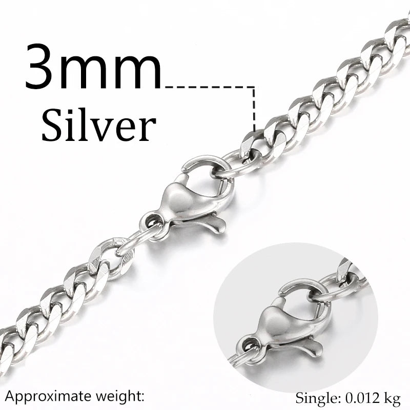 Cuban Link Chains Chokers Necklace For Men