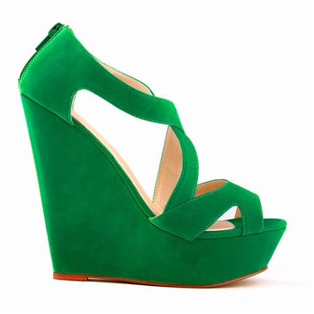 Cross Cut-Outs Women's Sandals
