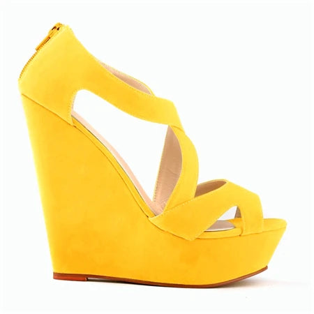 Cross Cut-Outs Women's Sandals