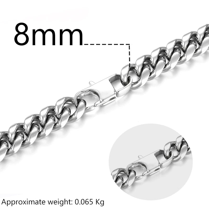 Cuban Link Chains Chokers Necklace For Men