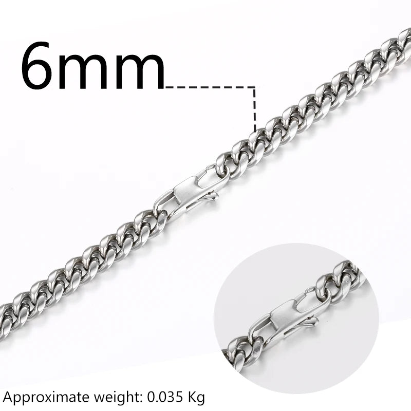 Cuban Link Chains Chokers Necklace For Men
