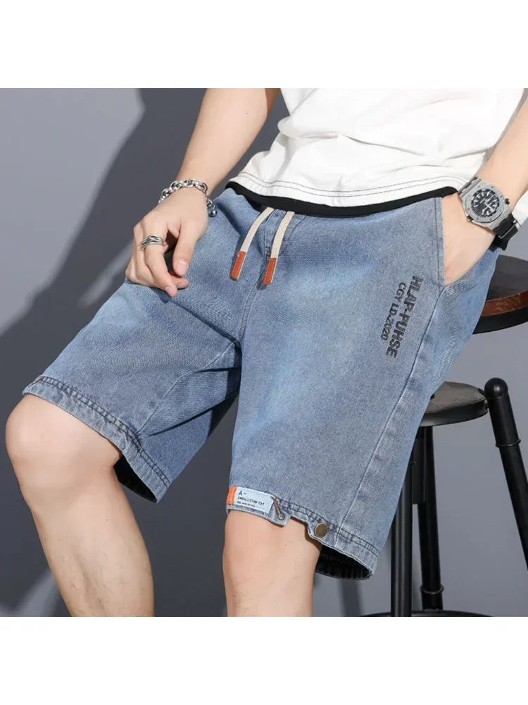Men's Loose Baggy Denim Jeans Shorts