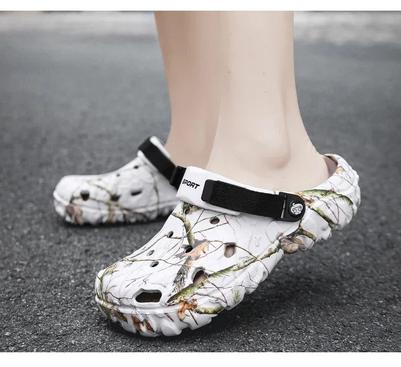 Men's Garden Platform Sandals Slippers