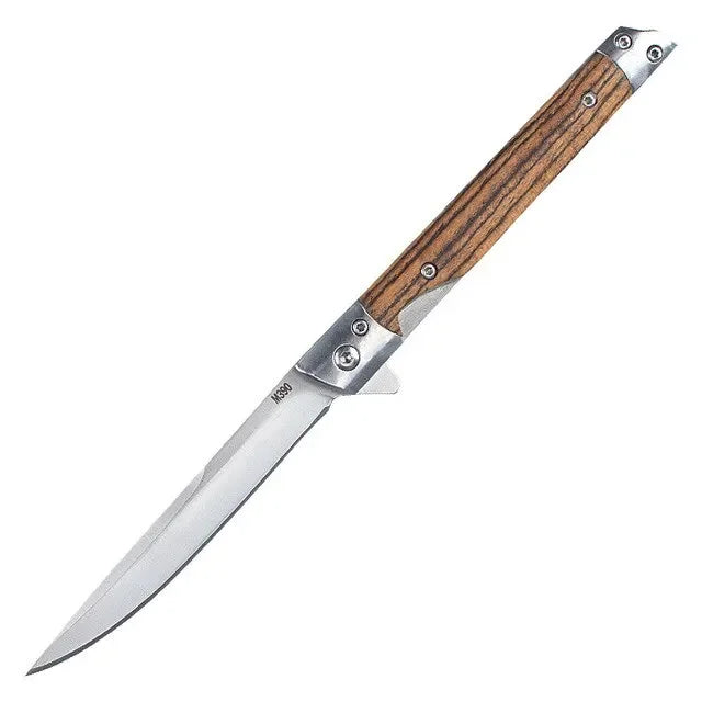 Wood Handle Folding Knife