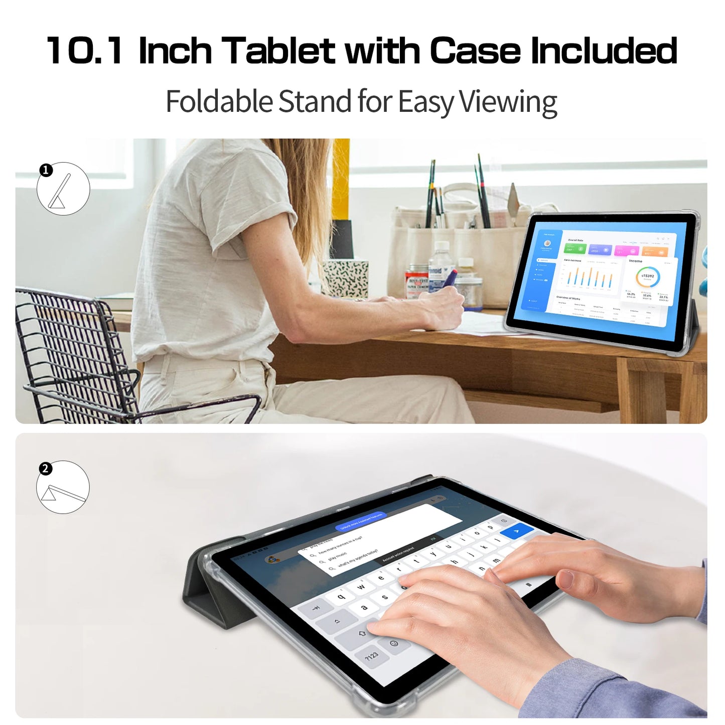 Android 14 Dual SIM Tablet