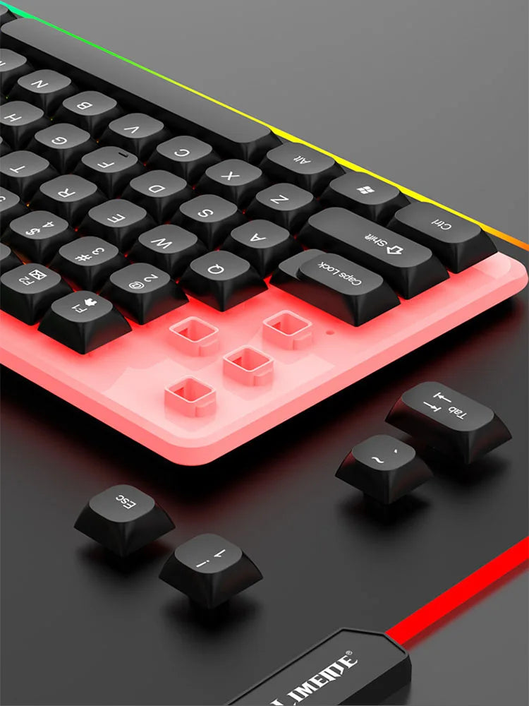 Illuminated keyboard & Mouse