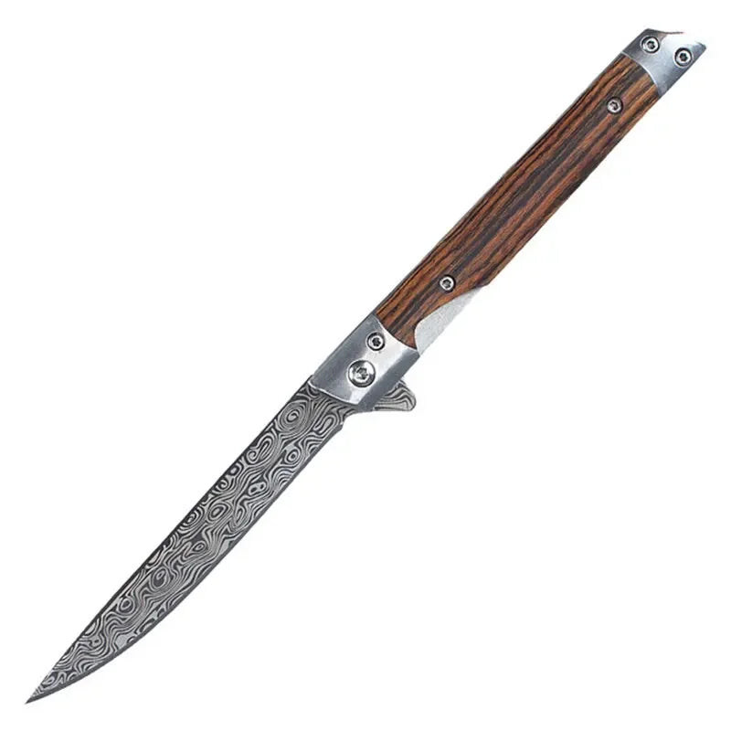 Wood Handle Folding Knife