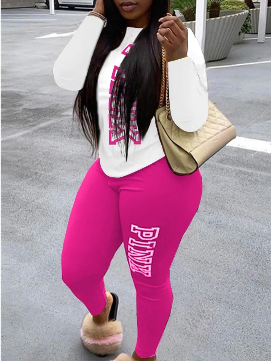 2-Pieces Casual Tracksuits Pants Set
