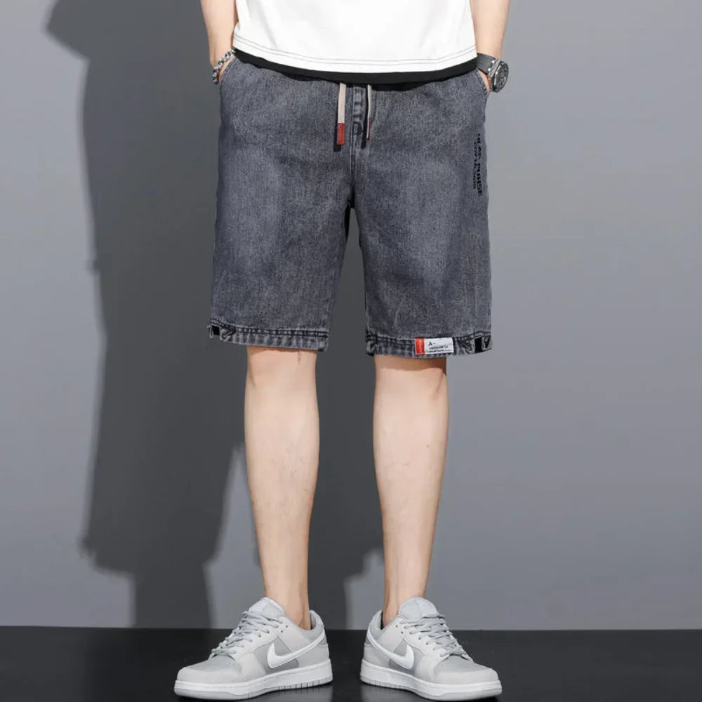 Men's Loose Baggy Denim Jeans Shorts