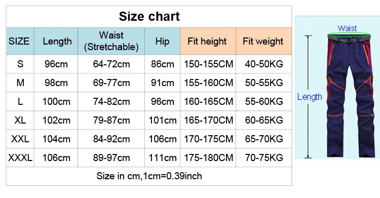 Quick-Dry Elastic Sun-Protective Trousers Pants