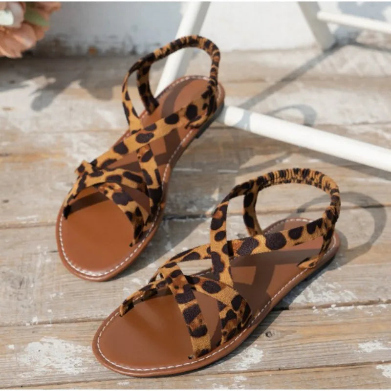 Flats Leopard Women's Cozy Casual Shoes