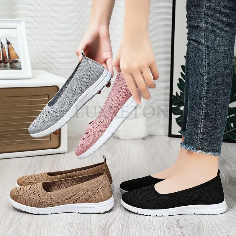 Summer Mesh Breathable Women's Casual Shoes