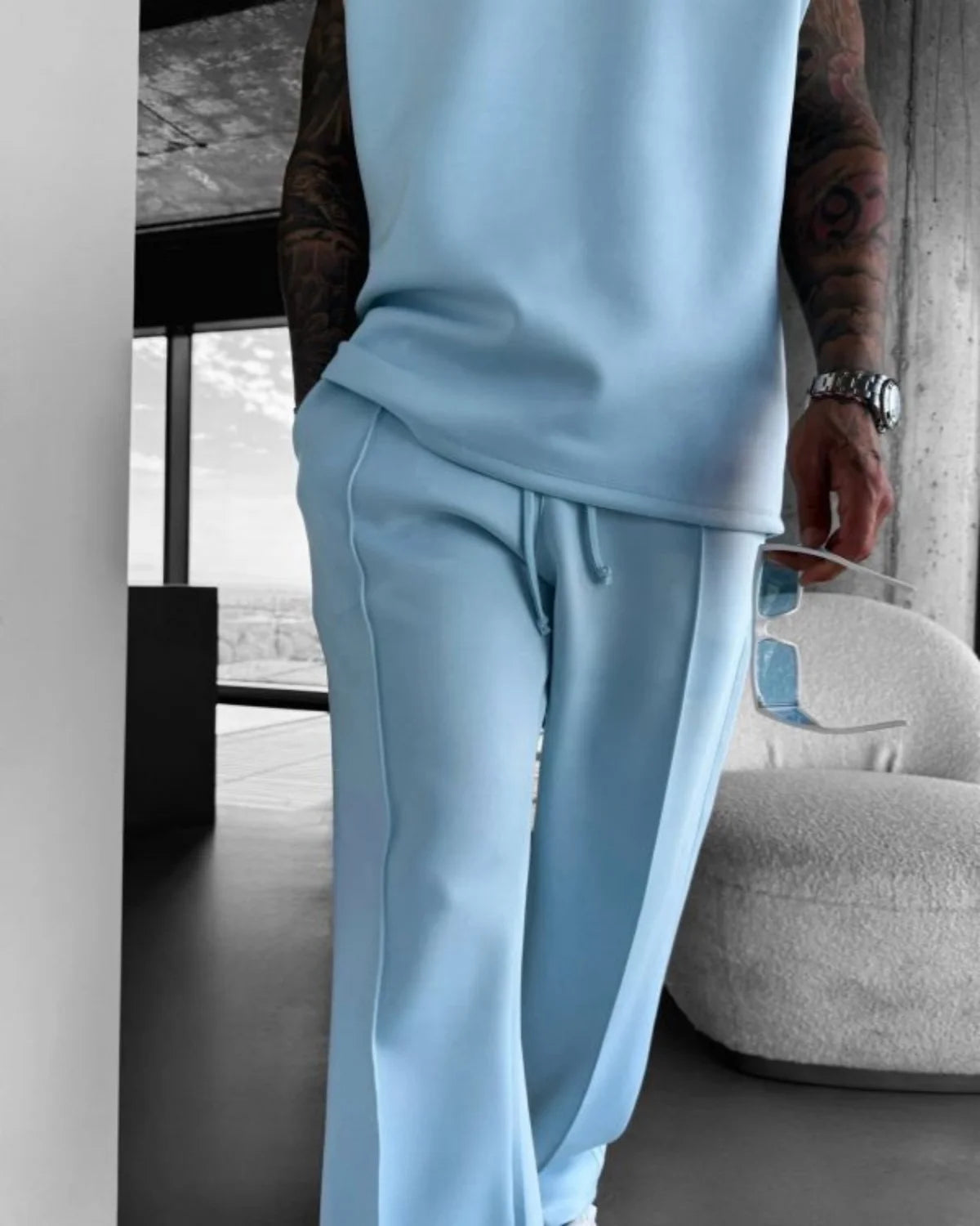 Loose Straight Tube Sports Casual Pants