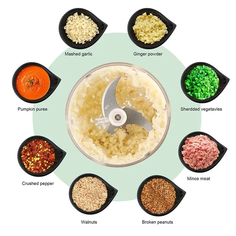 USB Electric Garlic Chopper