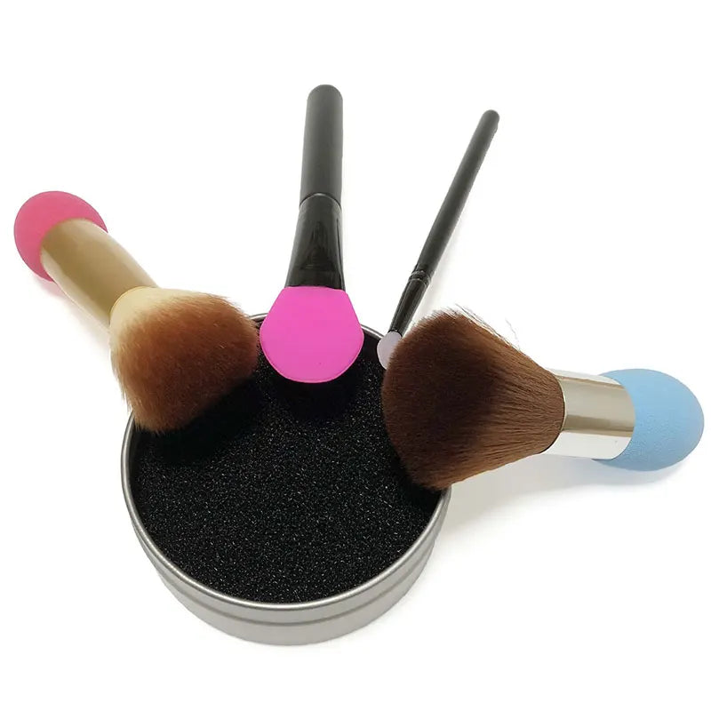Makeup Brush Cleaner Sponge Box