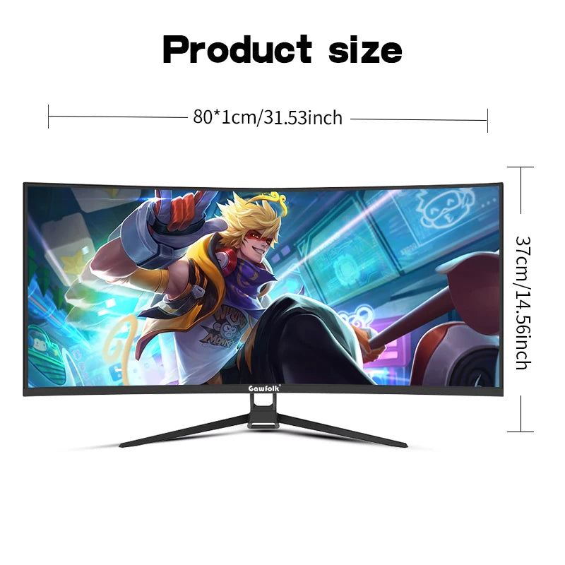 34'' 144Hz Curved Screen