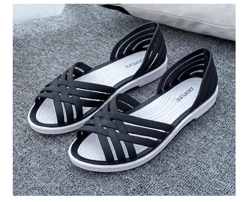 Women's Summer Hollow Outerwear Beach Shoes
