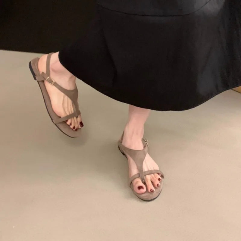 Fashion Women's Flip Toe Soft Sole Sandals