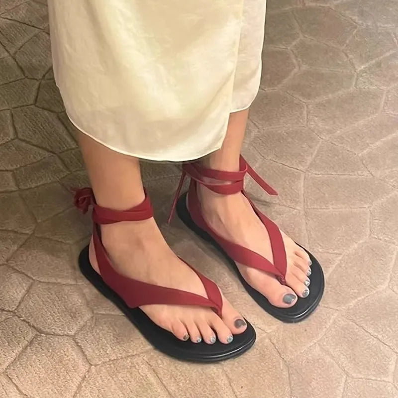 Women's Flats Clip Toe Shoes
