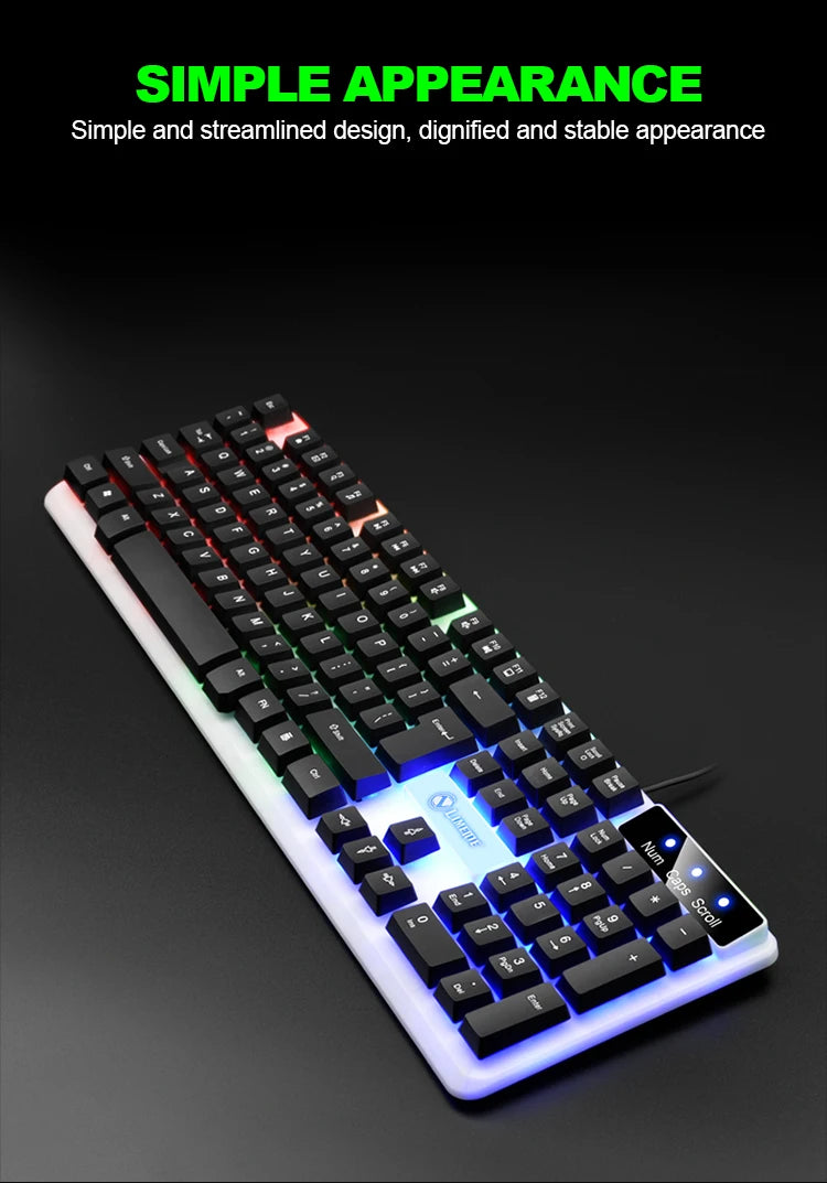 Illuminated keyboard & Mouse