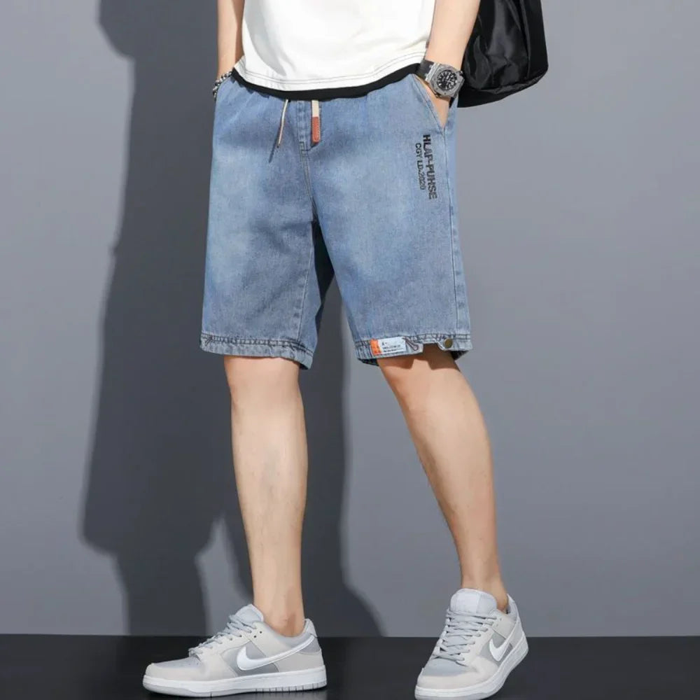 Men's Loose Baggy Denim Jeans Shorts