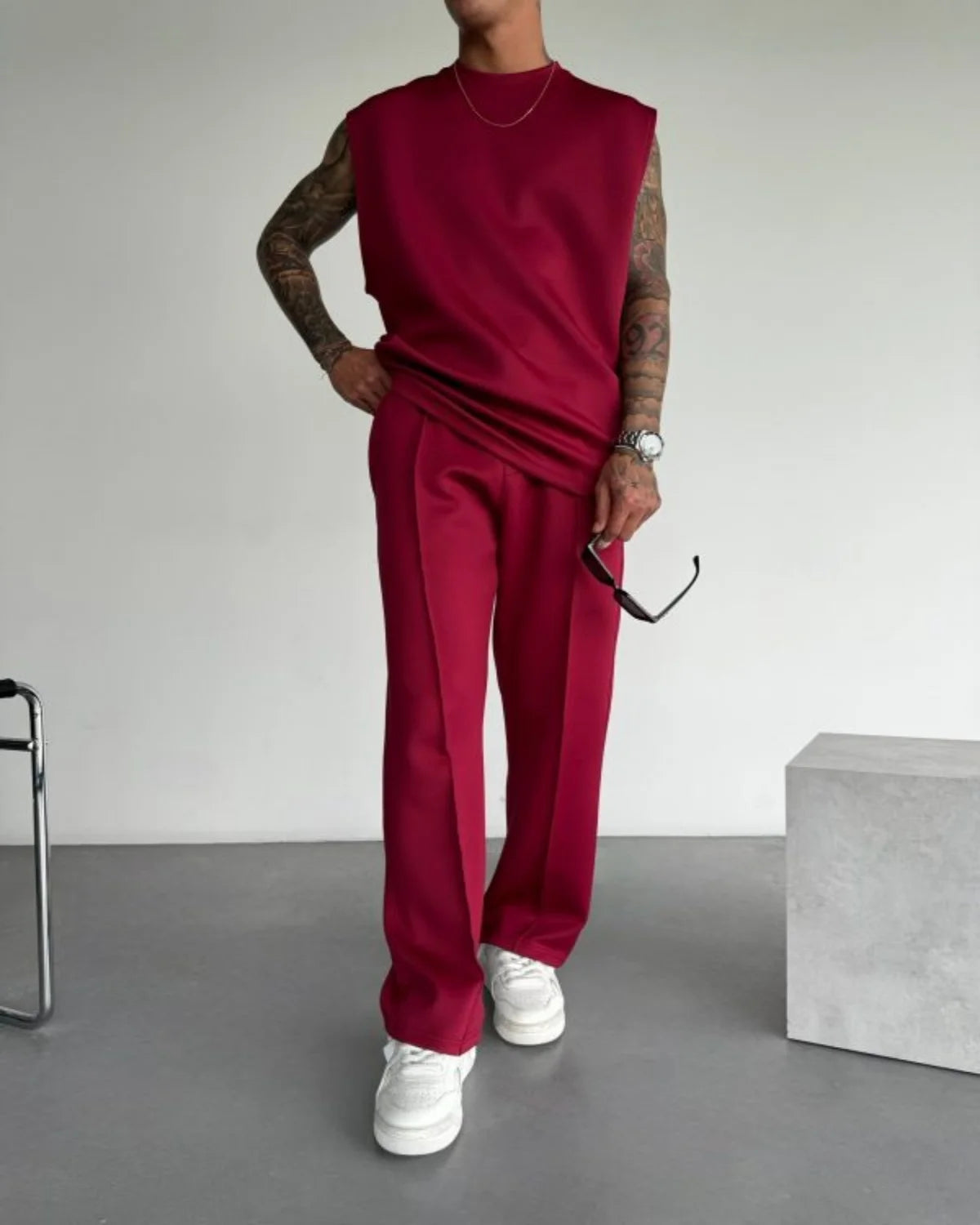 Loose Straight Tube Sports Casual Pants