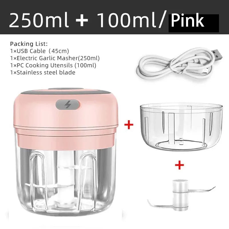 USB Electric Garlic Chopper