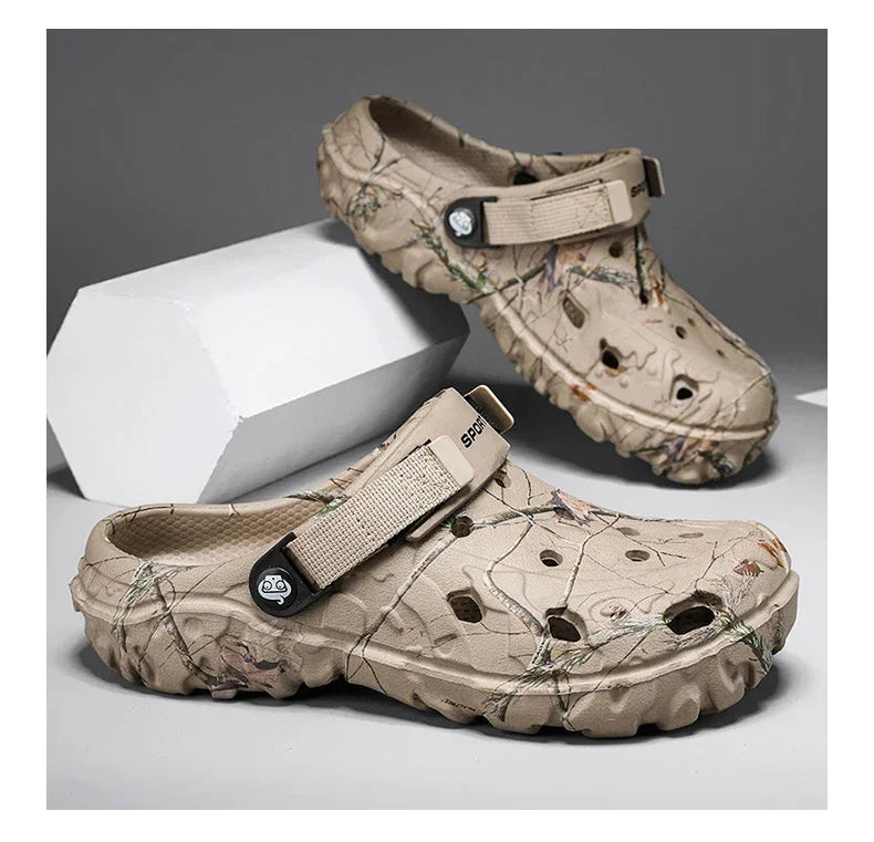 Men's Garden Platform Sandals Slippers