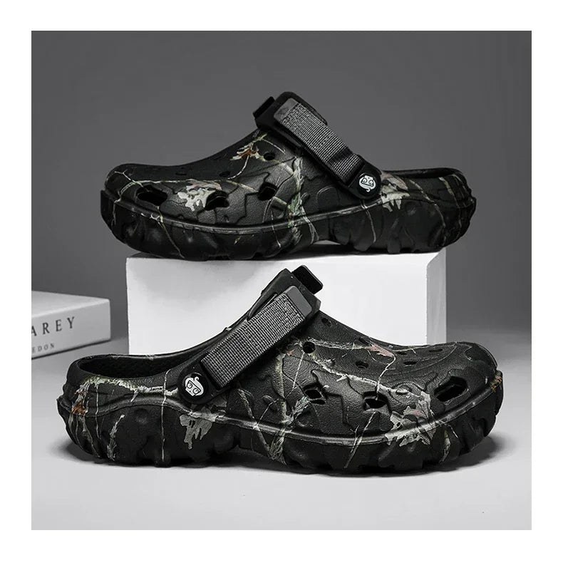 Men's Garden Platform Sandals Slippers