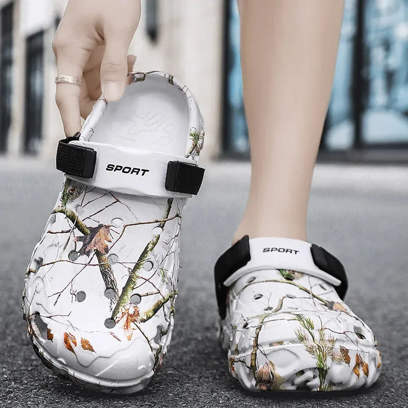 Men's Garden Platform Sandals Slippers