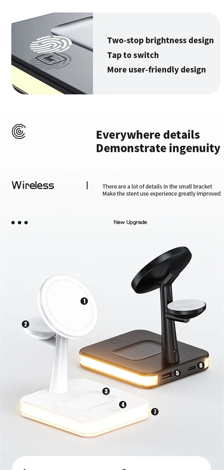 Magnetic Wireless Charger Stand