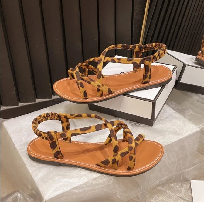 Flats Leopard Women's Cozy Casual Shoes