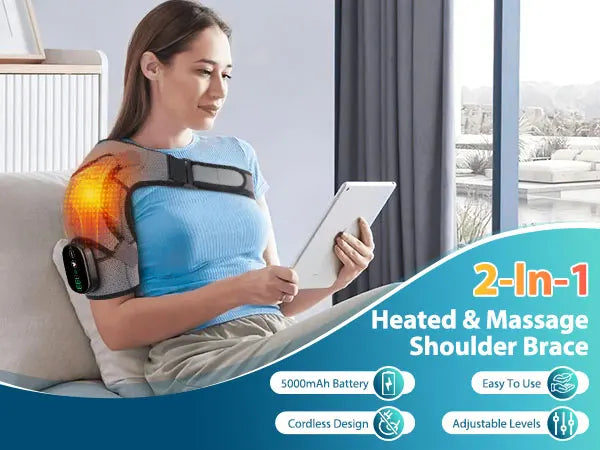 Heating Arm Shoulder Massage Belt