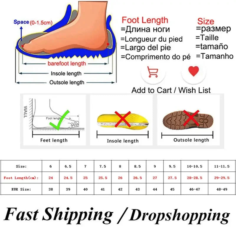 Men's Garden Platform Sandals Slippers