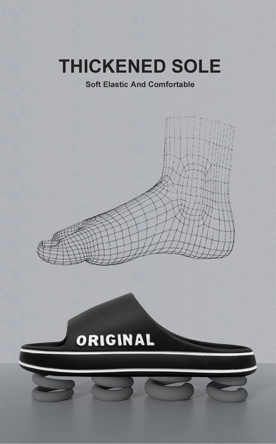 Thick Sole Indoor Outdoor Unisex Slippers