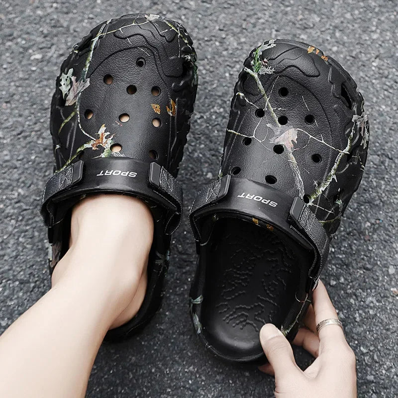 Men's Garden Platform Sandals Slippers