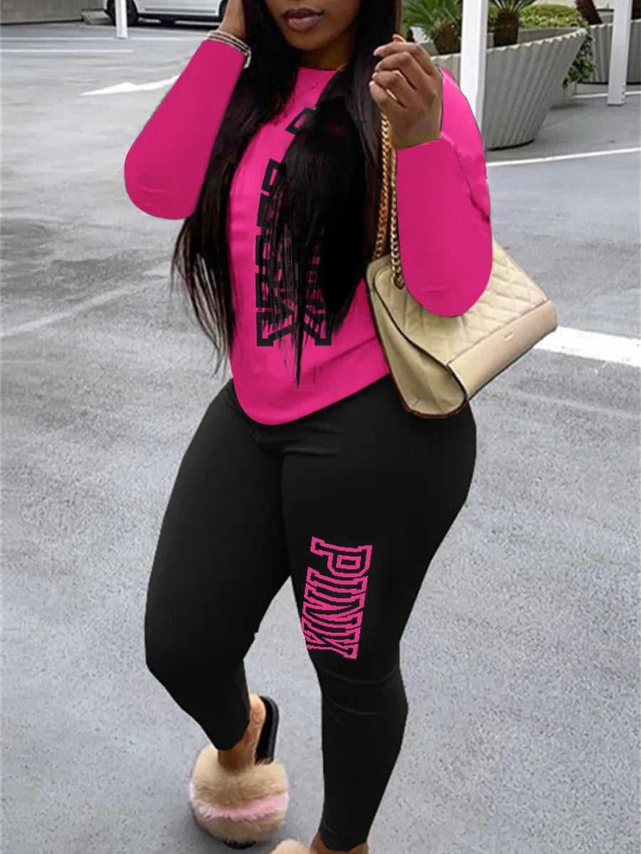 2-Pieces Casual Tracksuits Pants Set