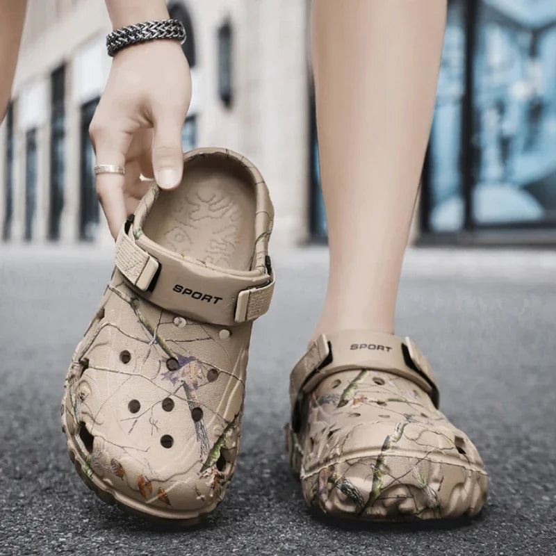 Men's Garden Platform Sandals Slippers