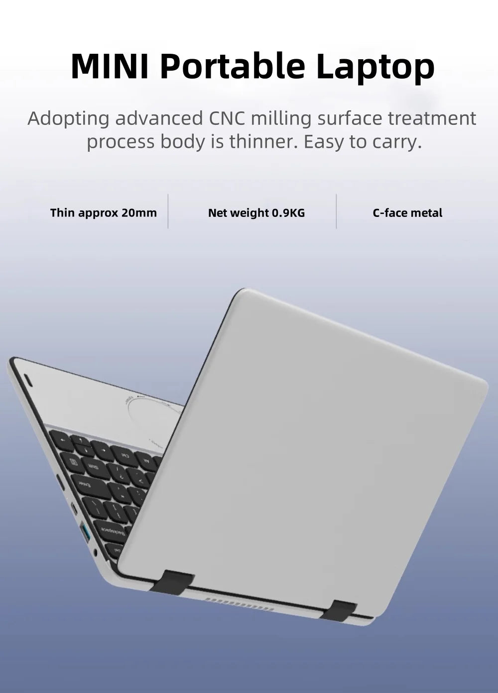 16GB Intel Processor Notebook Laptop