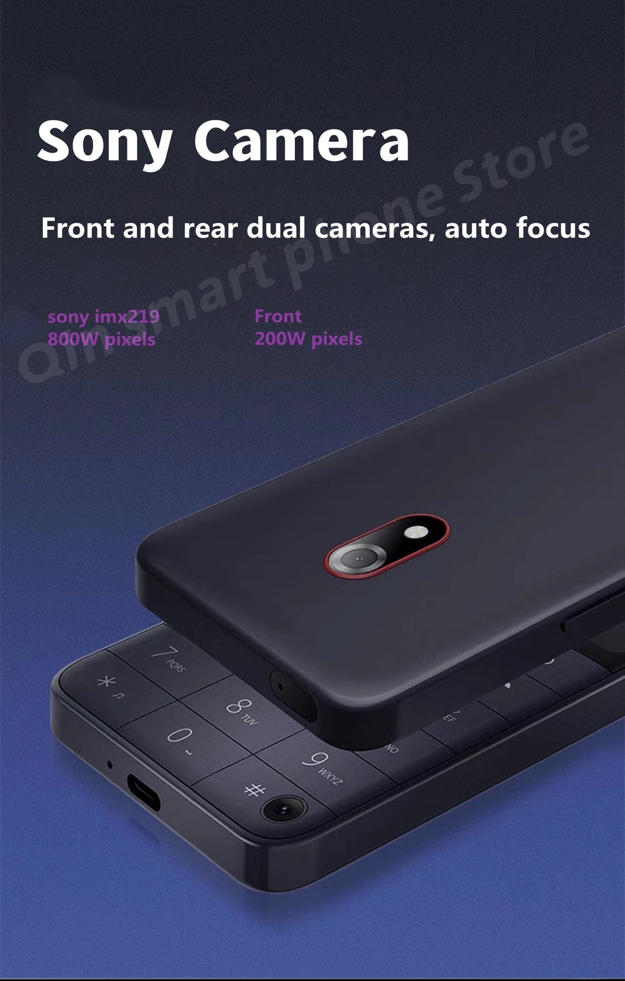 Qin F22 Pro Smart Touch Screen Phone