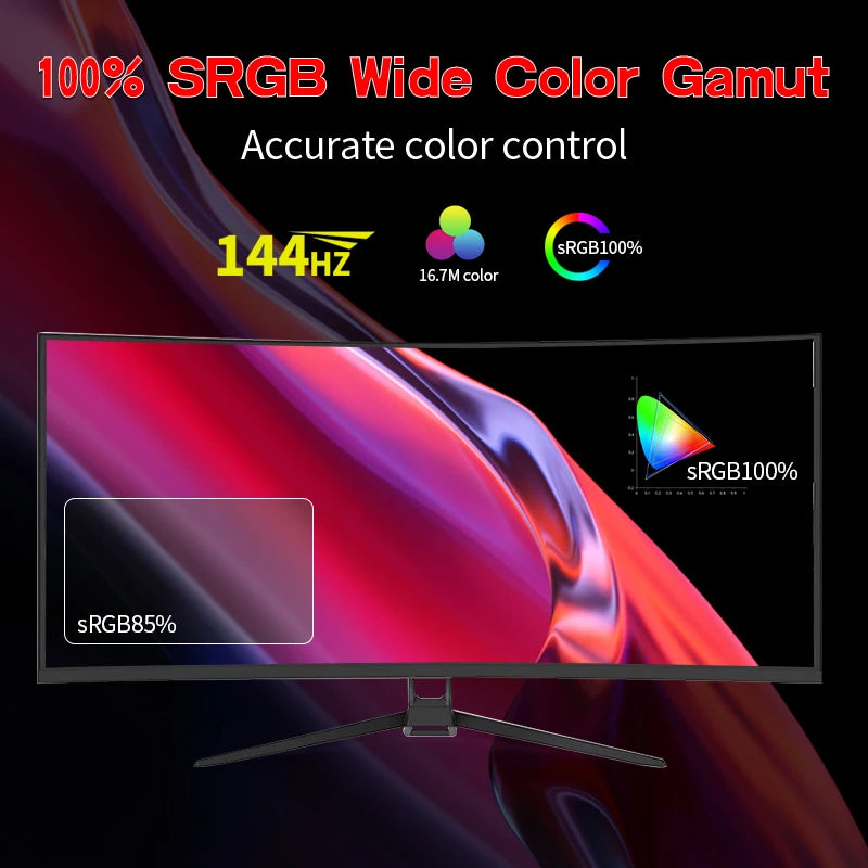 34'' 144Hz Curved Screen